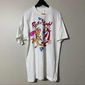 Vintage 90s Single Stitch Ren & Stimpy Show Tee